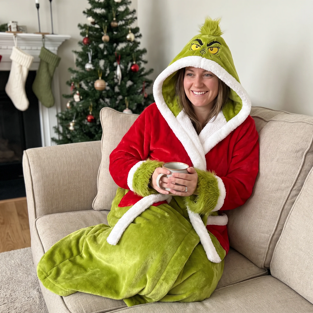 Merry Mischief Heated Cozy Robe